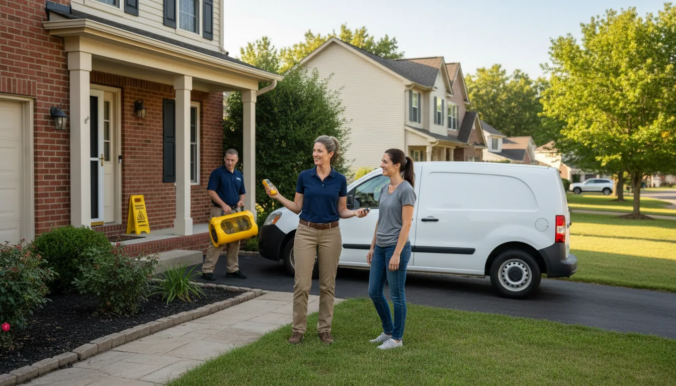 Water restoration image for Emergency Water Removal Services in Sedalia, KY